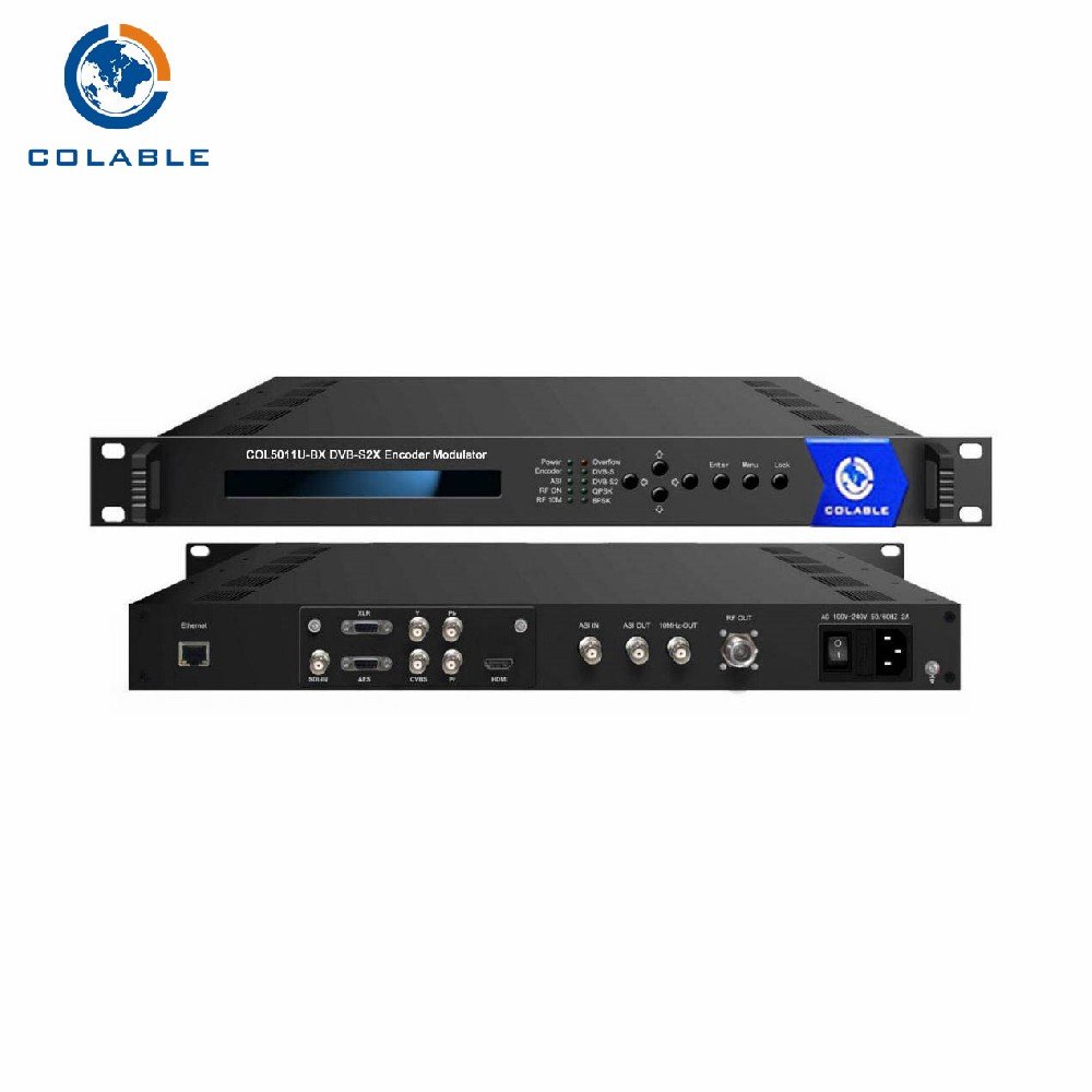 Encoder modulador 8 IN 1 DVB-T 24 HDMI MPEG-4 AVC/H.264